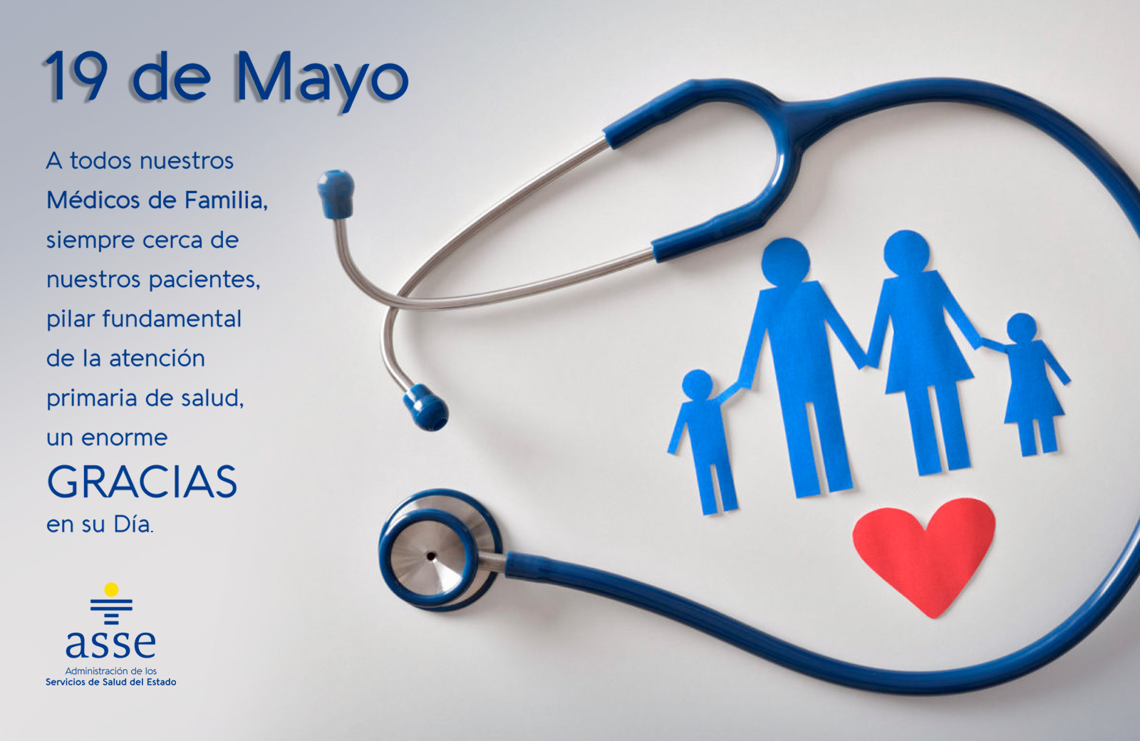 ASSE 19 de Mayo Día Mundial del Médico de Familia